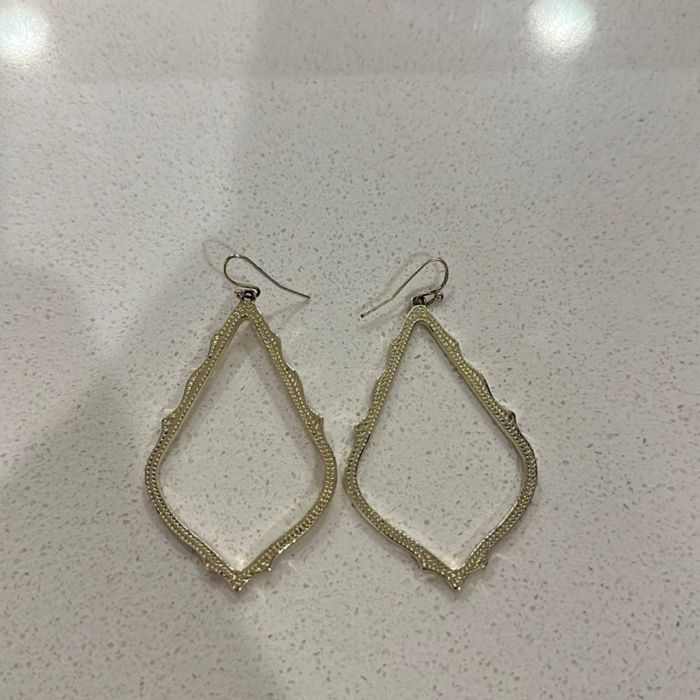 Gold Kendra Scott Earrings